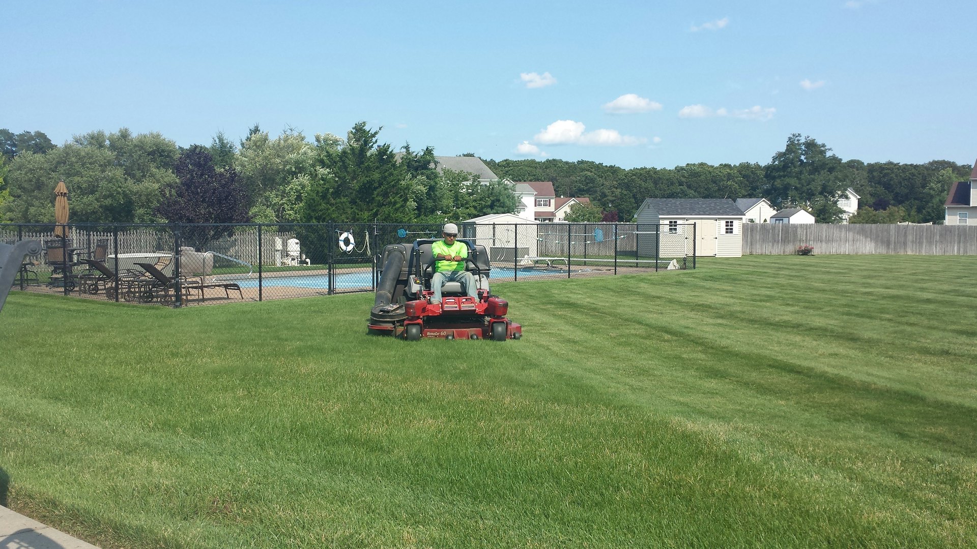 Lawn mowing on sale contractors