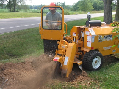 Bandit Model 2800SP stump grinder 59567f4f540f0
