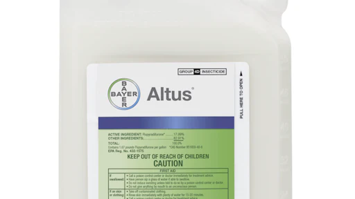 Flexible Insecticide Applications at Any Stage of Plant Development ...