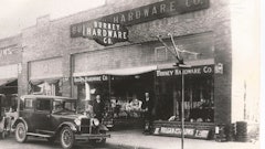 Gus Burney opened Burney True Value Hardware in 1921 in downtown Aberdeen, North Carolina.