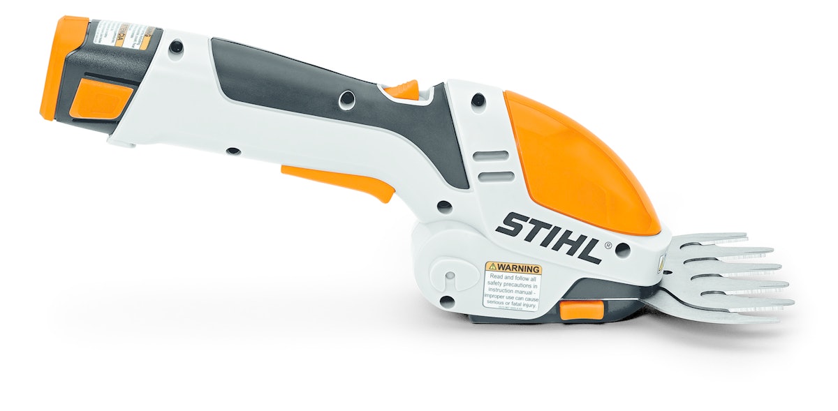 First Ever Battery Powered Garden Shears From Stihl Incorporated Green Industry Pros