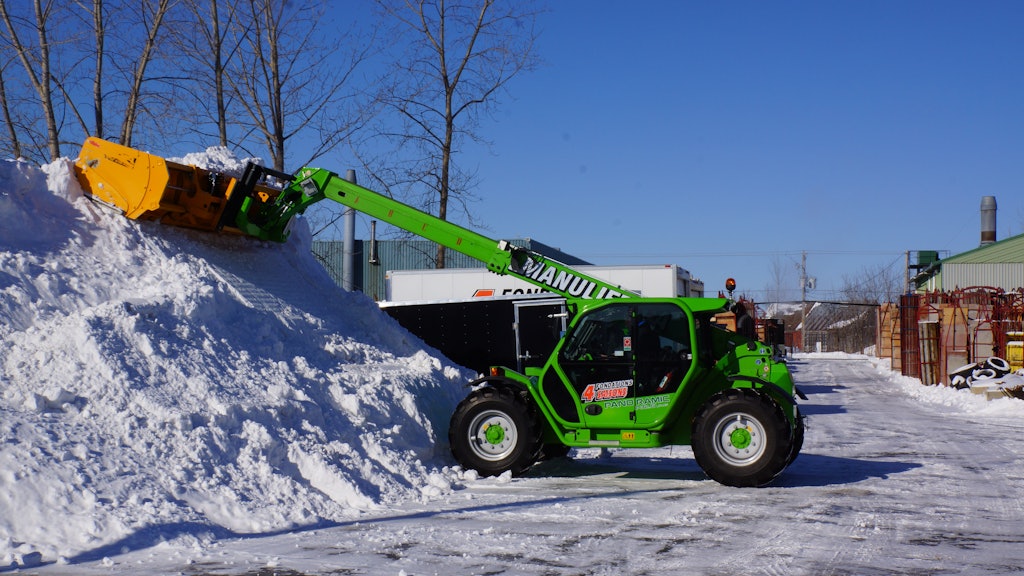 Telehandlers Transforming the Snow Removal Industry From: Applied ...