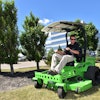 Joe Conrad, president of Mean Green Products, says that more and more professional users are becoming open to the concept of electric riding mowers.