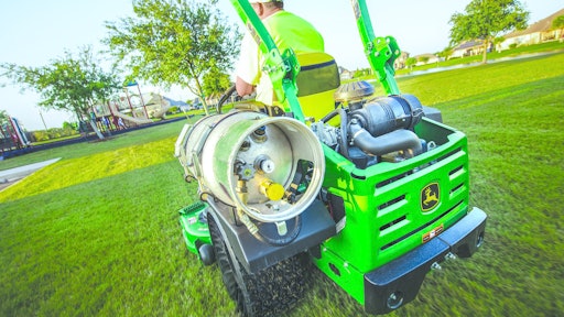 Dealers should sell propane mowersbecause demand among contractors is growing.