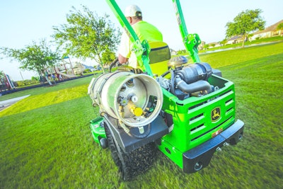 Dealers should sell propane mowersbecause demand among contractors is growing.