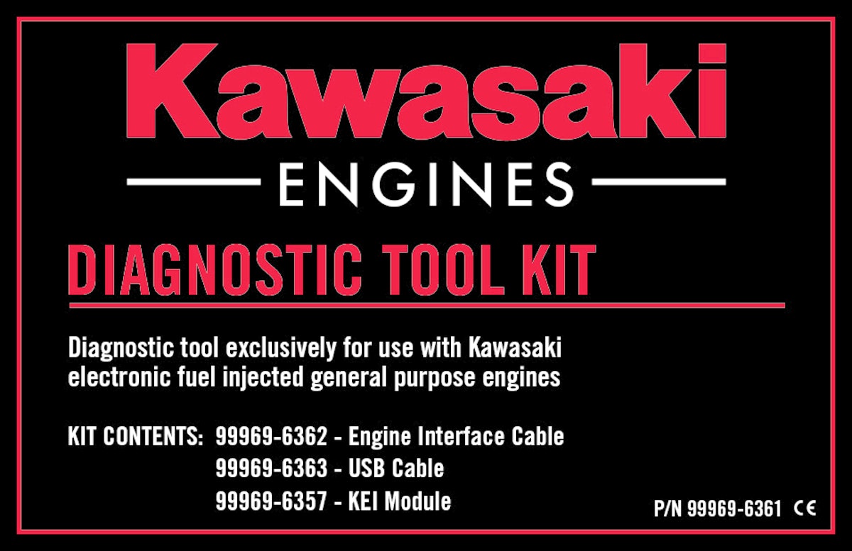 Dealer Diagnostic System Means Easy Maintenance for Kawasaki EFI