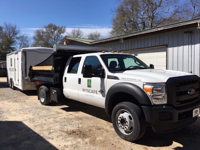 Landon Wise, president of Wyscape, strives to provide the best equipment to his crews to best cover the needs of its landscape, hardscape and irrigation service customers.