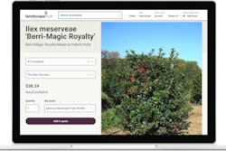 Pictured is an example of a product listing on LandscapeHub.