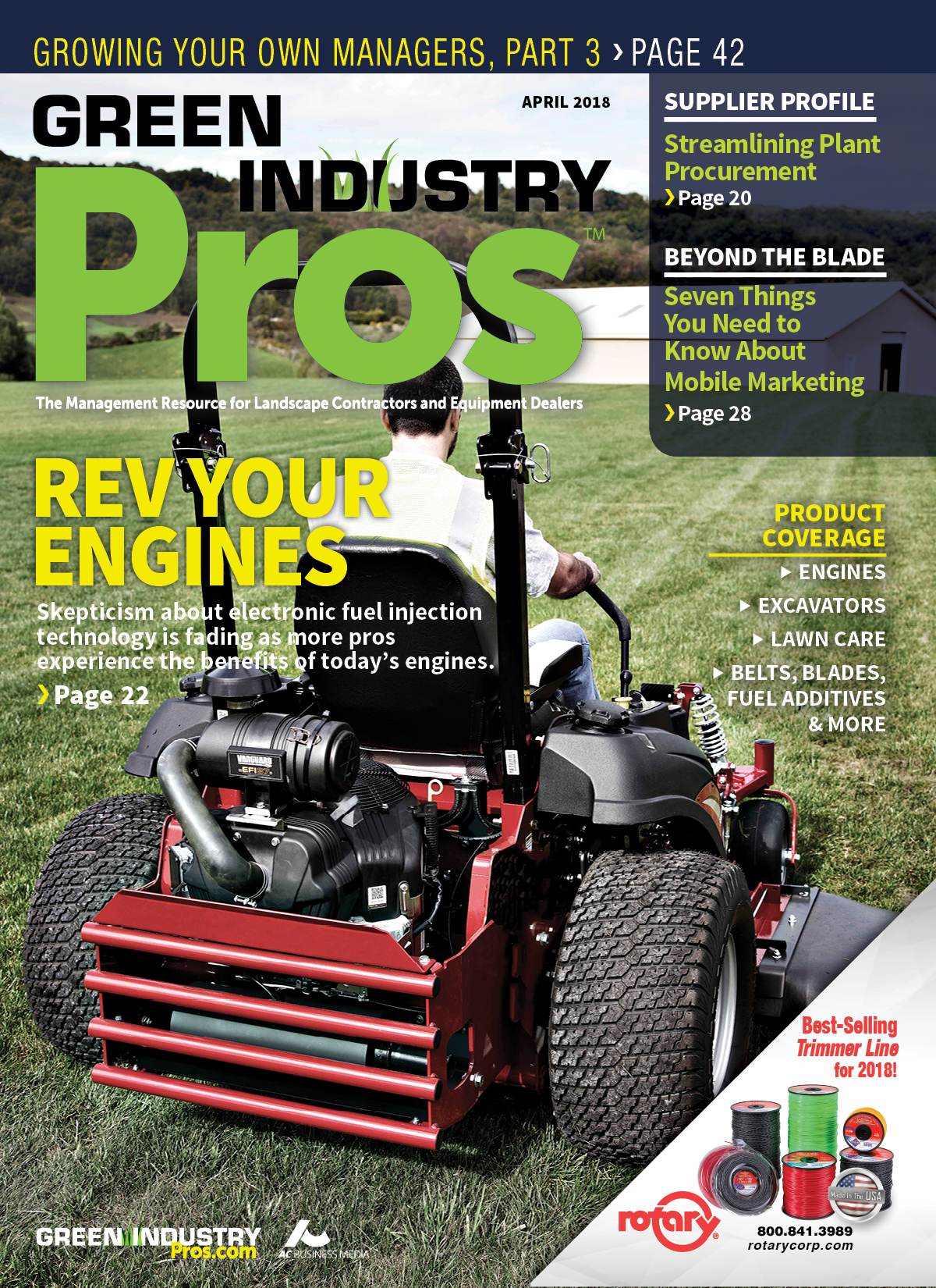 Green Industry Pros April 2018