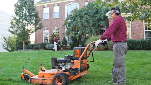 Hearing protection is a must for landscape contractors.