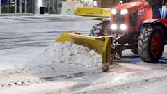 Be sure to use the appropriate down pressure and speed. Excessive down pressure can quickly wear out cutting edges and, when paired with faster speeds, can cause significant blade damage when hitting an obstacle hidden under the snow.