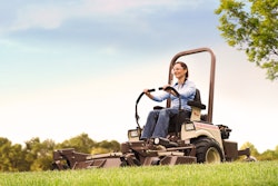 While Grasshopper offers an assortment of both MidMount and FrontMount zero-turn mowers, the company says a FrontMount offers many productivity-enhancing benefits.