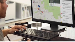 GPS technology permits landscape contractors to track the location of vehicles in their GPS-enabled fleets on a virtual map.