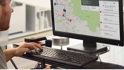 GPS technology permits landscape contractors to track the location of vehicles in their GPS-enabled fleets on a virtual map.