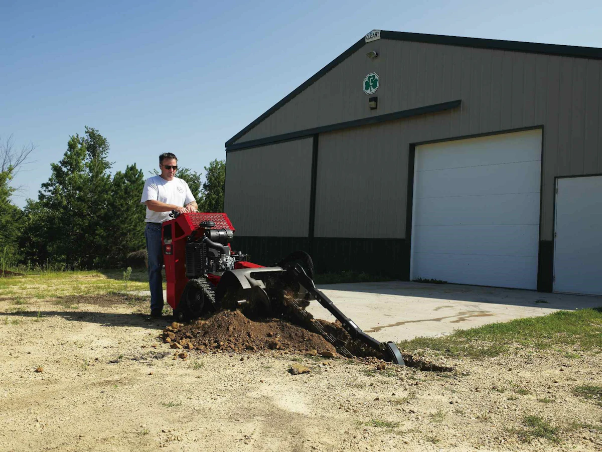 Toro TRX Walk-Behind Trenchers From: The Toro Company | Green