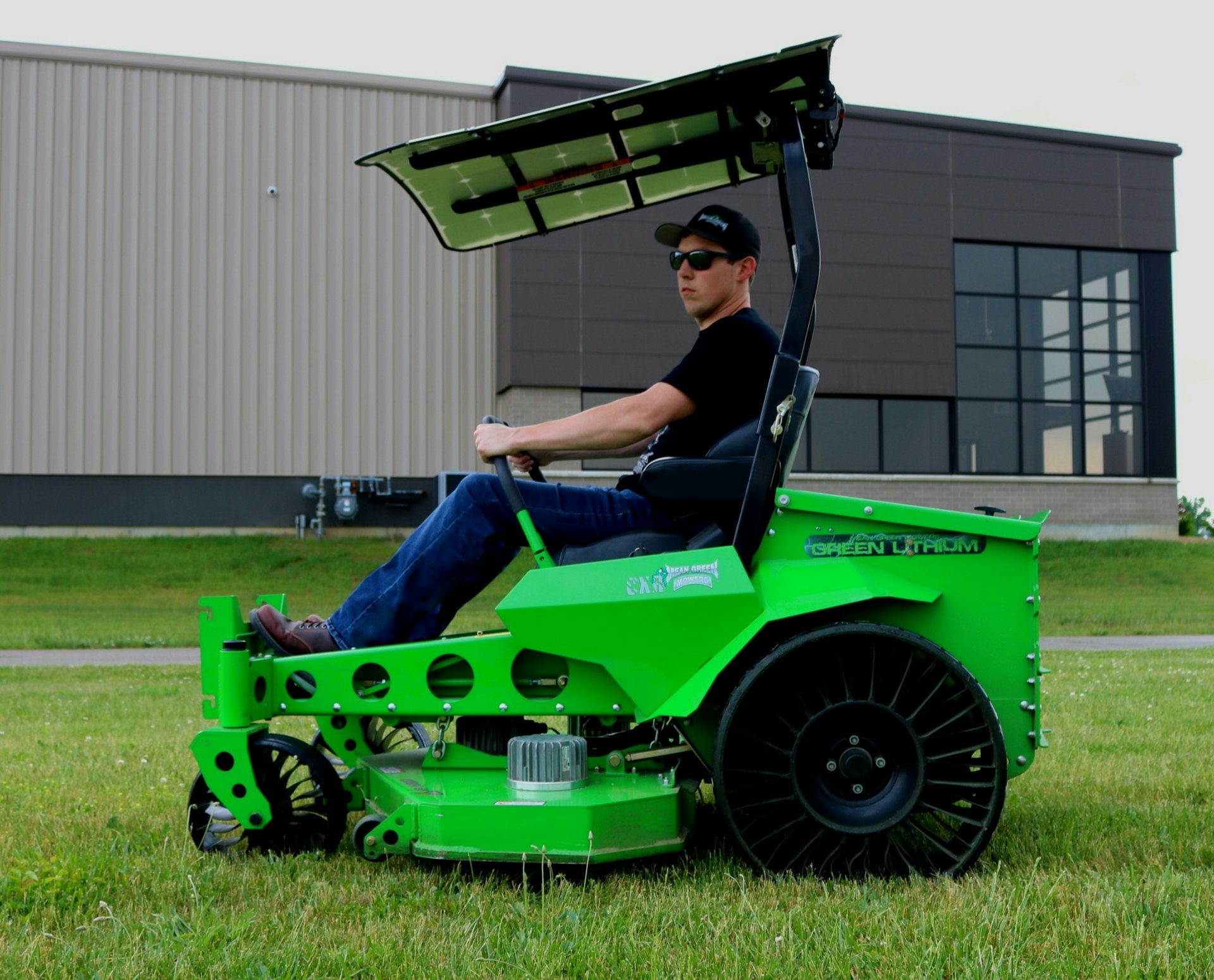 MICHELIN X TWEEL Marks its Spot on Mean Green Electric Mower Line From Mean Green Products Green Industry Pros