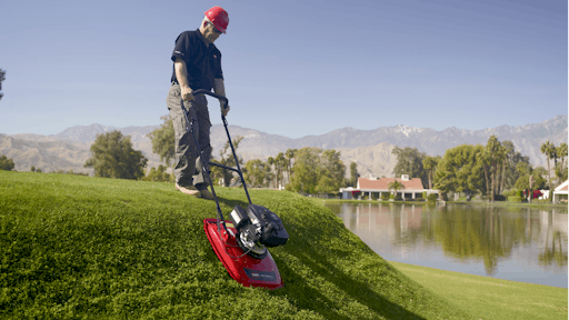 Hover Mower Conquers Steep Slopes and Banks with Ease From The Toro Company Green Industry Pros