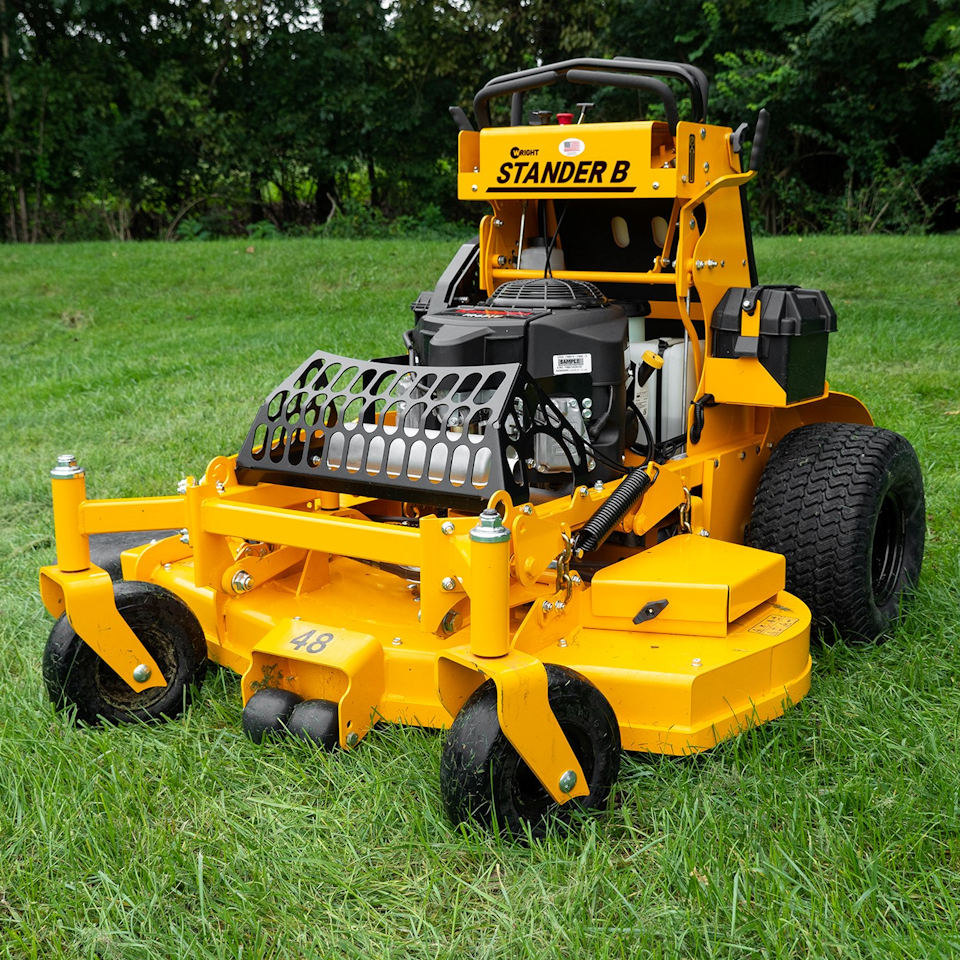 The Wright Stand On Mower for Entry Level and Part Time Landscapers From Wright Manufacturing Green Industry Pros