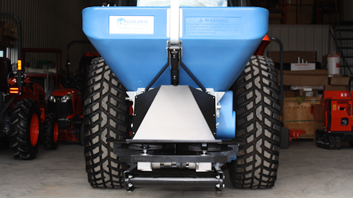 Quick Smooth And Effortless Top Dressing From Ecolawn Applicator