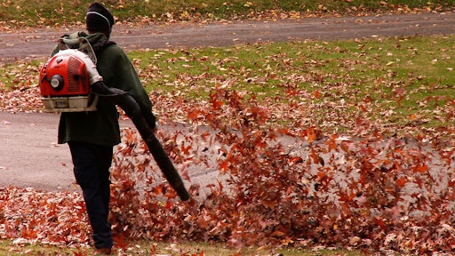 Leaf Blower, Homewood Cemetery