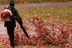 Leaf Blower, Homewood Cemetery