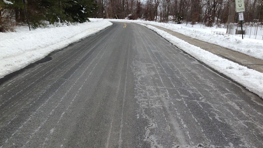 Winter Road Treatment Using Salt Brine