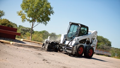 You may want to change hydraulic oil more frequently if you are using a loader for heavy-duty applications, and specifically if it is used with high-flow attachments, and you are running the attachment frequently over relief and at hotter temperatures.