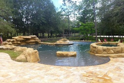 Pool Crafters, a South Florida pool company, sought help from Blastcrete Equipment LLC to provide a machine to slow down the concrete pumping process. The company received a customized solution that paid for itself after just three jobs.