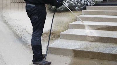 Entry Sprayer Stairs