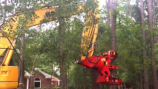 Rotating Shear Attachment Offers More Reach and Access to Trees From ...