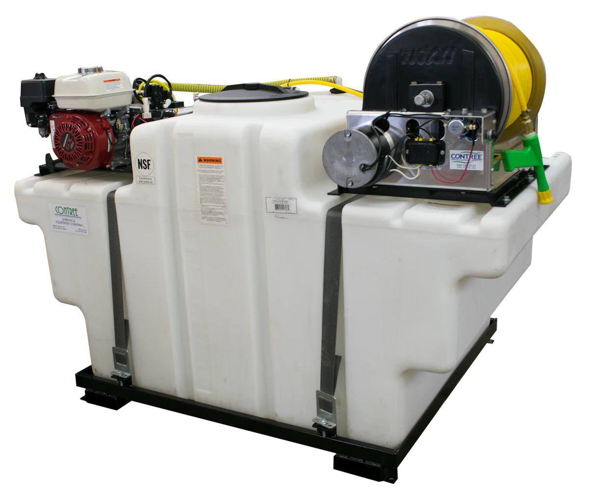 Contree Sprayer and Equipment Co. 300 gallon custom space saver sprayer ...