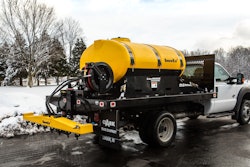 With a wide range of tank sizes available, the Liqui Maxx spray system offered by SnowEx is fit for use on many types of vehicles—large or small. This system can handle most standard commercial applications, making it a versatile and valuable tool in any operation's winter maintenance toolbox.