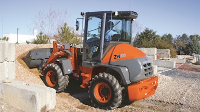 Hitachi Zw80 Digs Into The Pile 5cfe95d14ff1d
