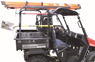 Utv Utility Rack With T Ti H402 Holders Added2