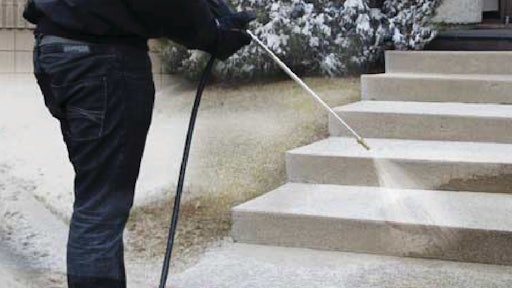 Entry Sprayer Stairs
