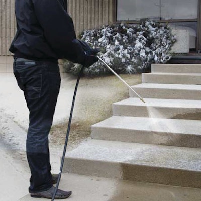 Entry Sprayer Stairs