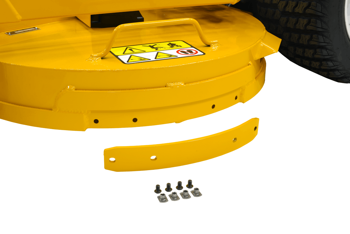 Walker Manufacturing replaceable wear edges for DC48 deck From Walker