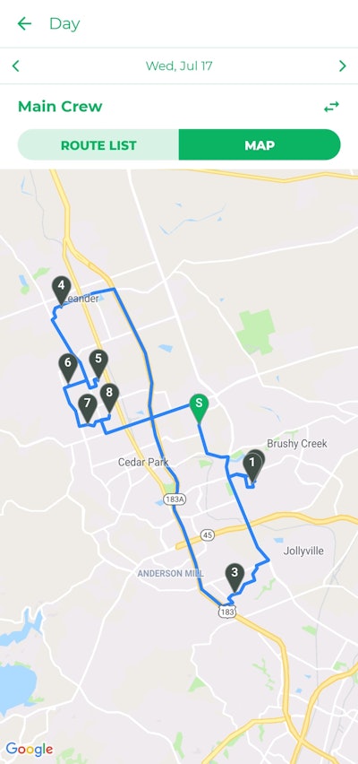 Route Map