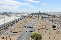 Sky Harbor New Landscaping Aerial