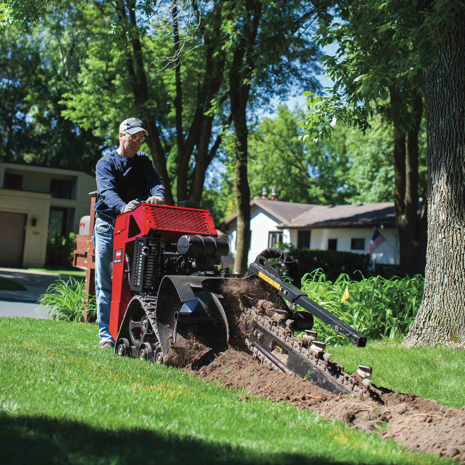Toro TRX Walk-Behind Trenchers From: The Toro Company | Green