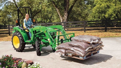 John Deere’s 3D Series offers a powerful and affordable option for a wide range of jobs. They are designed to tackle everything from pulling and hauling to cutting and tilling. Pictures is the 3025D model.