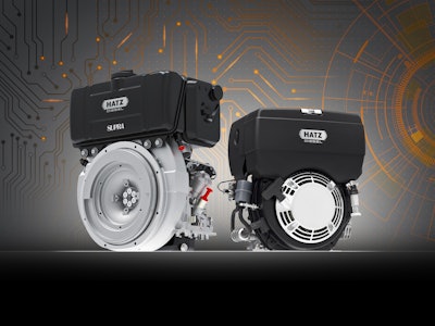 The Hatz E1 technology enables single-cylinder engines to connect to the Internet of Things.