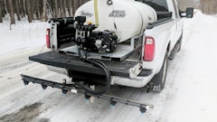 Frost Inc. introduces its liquid ice-control truck skids with dual-nozzle technology with automatic rate control and GPS speed sensing.