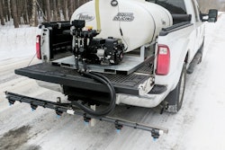 Frost Inc. introduces its liquid ice-control truck skids with dual-nozzle technology with automatic rate control and GPS speed sensing.