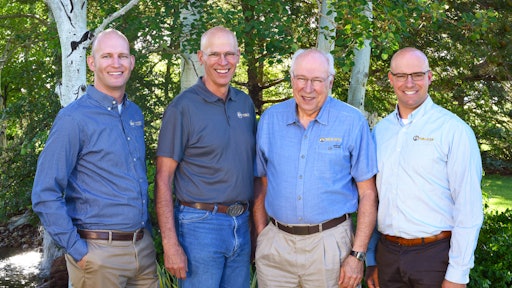 The leadership team at Walker Manufacturing. Vice President of Engineering Ted Walker; Executive Vice President and Board Vice Chairman Dean Walker, Chairman of the Board Bob Walker; and President Ryan Walker.
