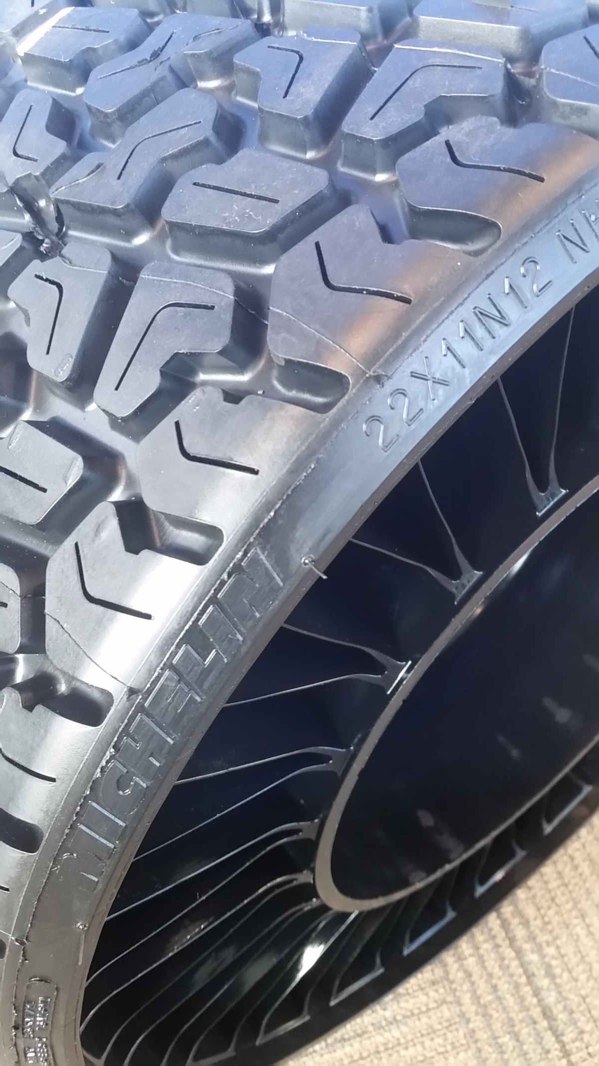 Michelin X Tweel Turf 22inch Airless Tire From Michelin North America