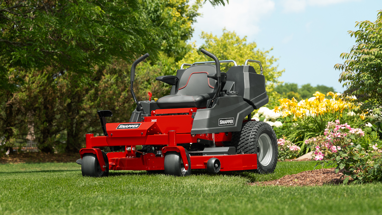 Snapper SPX Tractor 360Z Zero Turn Mower Get More Ergonomic Green Industry Pros