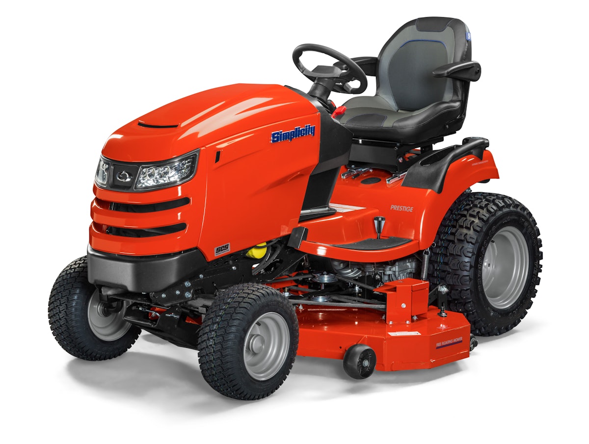 Simplicity Adds Power Steering to Select Riding Mowers Green