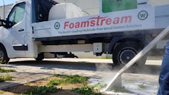 Foamstream in use