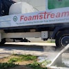 Foamstream in use